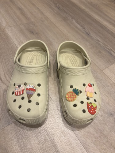 Crocs cream size junior - cream,