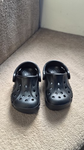 Crocs toddler black genuine - toddler,