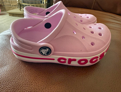 Crocs kids pink - pink, slip-on
