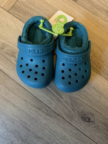 Fur lined crocs - fur,
