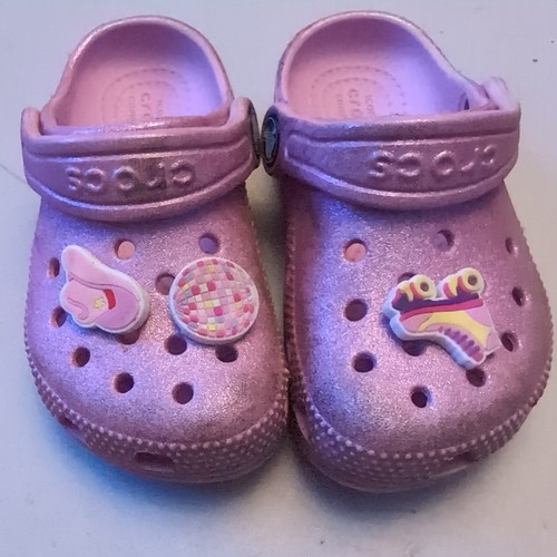 Crocs girls pink glitter - crocs,