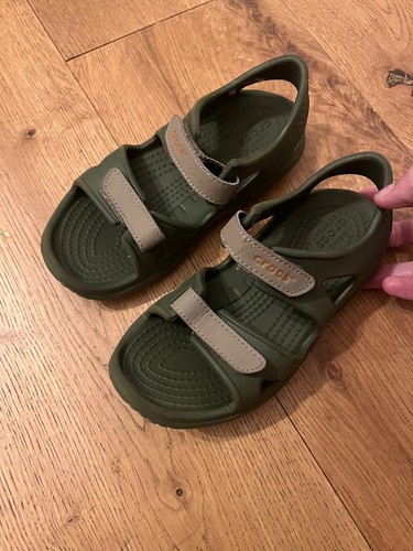 Crocs kids c12 olive - crocs,