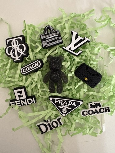 Black and white bundle charms - bundle,