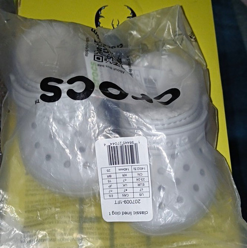 Crocs classic lined clog - lined,