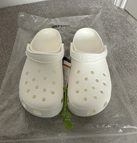 Crocs classic kids white clog - classic,