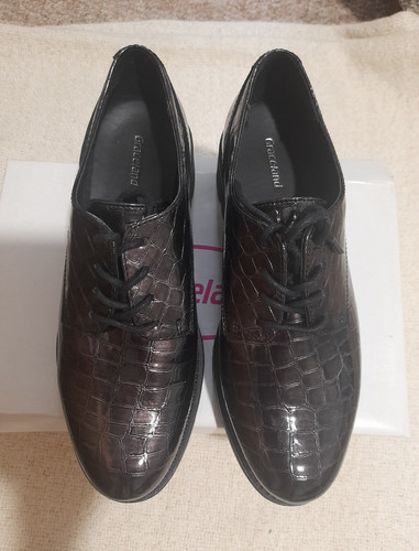 Graceland ladies brown croc - ladies,