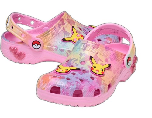 Crocs pokémon pikachu - pokémon, pink