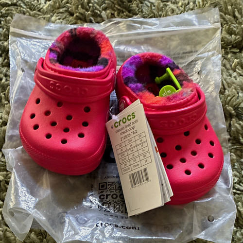 Crocs classic lined - bold, check