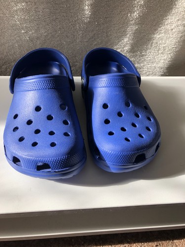 Unisex kids blue crocs size - kids,