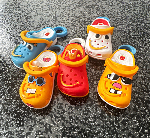 Set croc shoe charms - of, 5