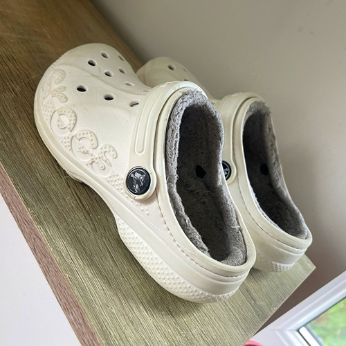 Crocs unisex kids white lined - white,