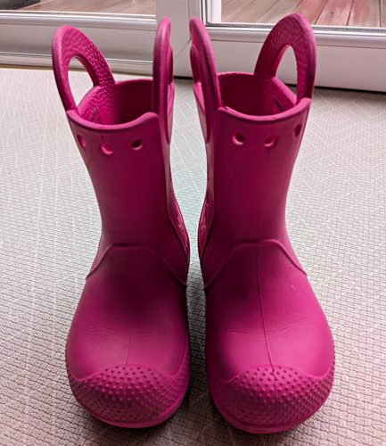 Crocs handle rain boot - handle, it