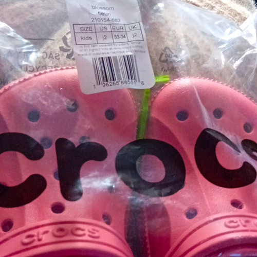 Crocs via clog kids blossom - crocs,