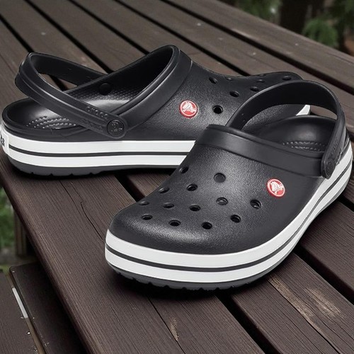 Black kids crocs - kids, womens